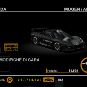 Honda NSX racing modification