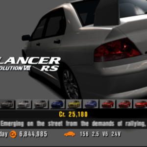 Mitsubishi Lancer Evolution VII RS