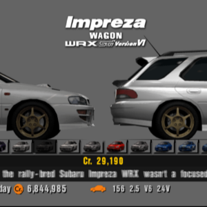 Subaru Impreza WRX STI Wagon Version VI