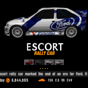 Ford Escort Rally Car