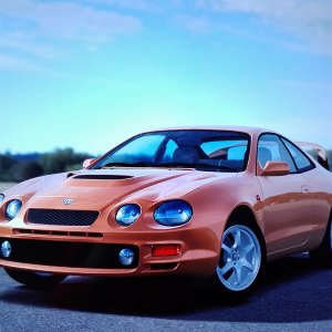 Toyota Celica GT-FOUR Orange Mica Metallic