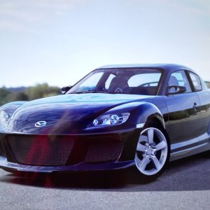 Mazda RX-8 Black Mica