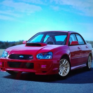 Subaru Impreza WRX STi '03 Premium Red