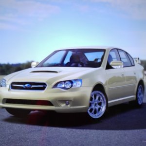 Subaru Legacy Cachemire Yellow