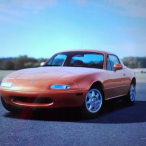 Mazda Eunos Roadster '94 Evolution Orange Mica