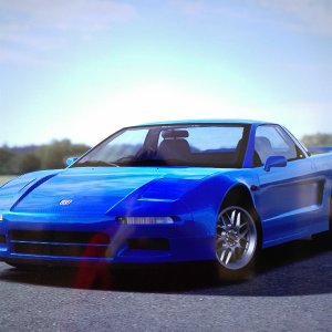 Honda NSX Boulder Opal Blue