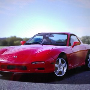 Mazda RX-7 Camelia Red