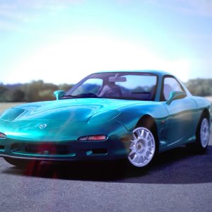 Mazda RX-7 Sparkle Green Metallic