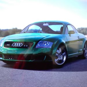 Audi TT Green Metallic