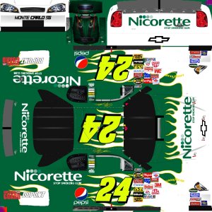 #24 Nicorette Chevy