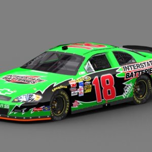 #18 Interstate Batteries Chevy