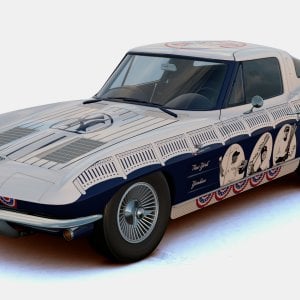 MLB New York Yankees Chevrolet Corvette C2 '63 (1)