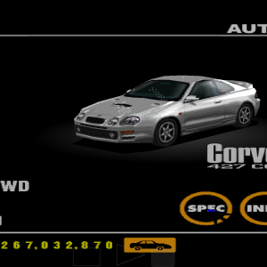 Toyota Celica GT-Four duplicate Silver Metallic