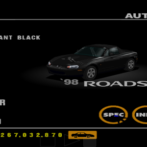 Mazda Eunos Roadster RS '98 Brilliant Black