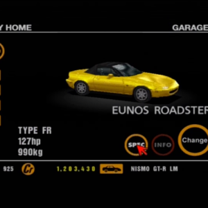 22 Mazda Eunos Roadster Yellow