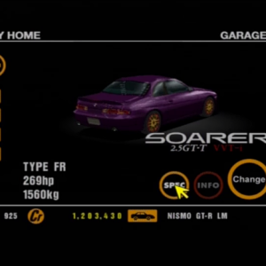 40 Toyota Soarer 2.5 GT-T VVT-i Purple