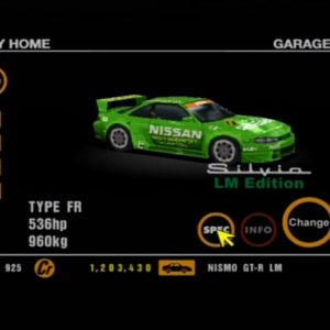 47 Nissan S14 Silvia LM Ed. Green