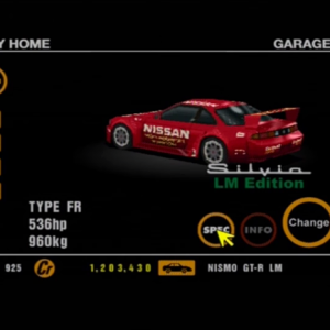 48 Nissan S14 Silvia LM Ed. Red