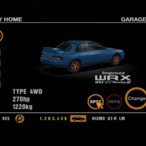 53 Subaru Imprezza WRX STi III Blue