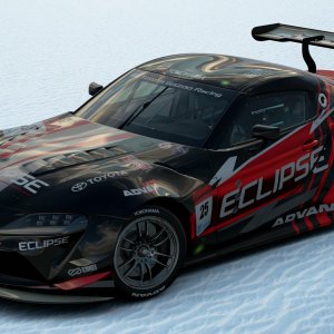 Eclipse Advan GR Supra front.