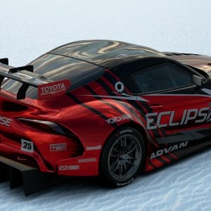 Eclipse Advan GR Supra rear.