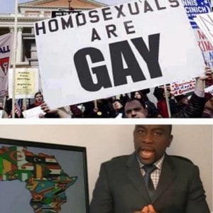 Homosexuals are gay