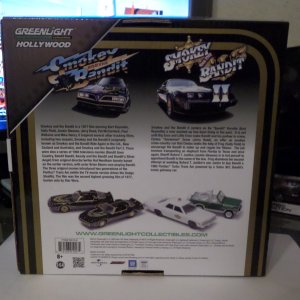 Smokey and a lot of Bandits: Greenlight Models' Smokey & The Bandit 4-car set - A box of 'Murica and moonshine 2