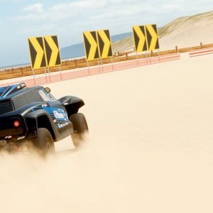 Small sand particles make way for a big MINI