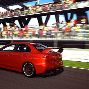 Lancer Evo X on HSR 2.jpg