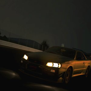 Mine's R34 Skyline - Night Race.jpg