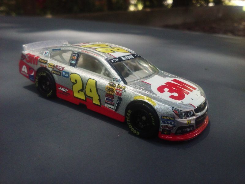 1/64 Jeff Gordon nascar model.