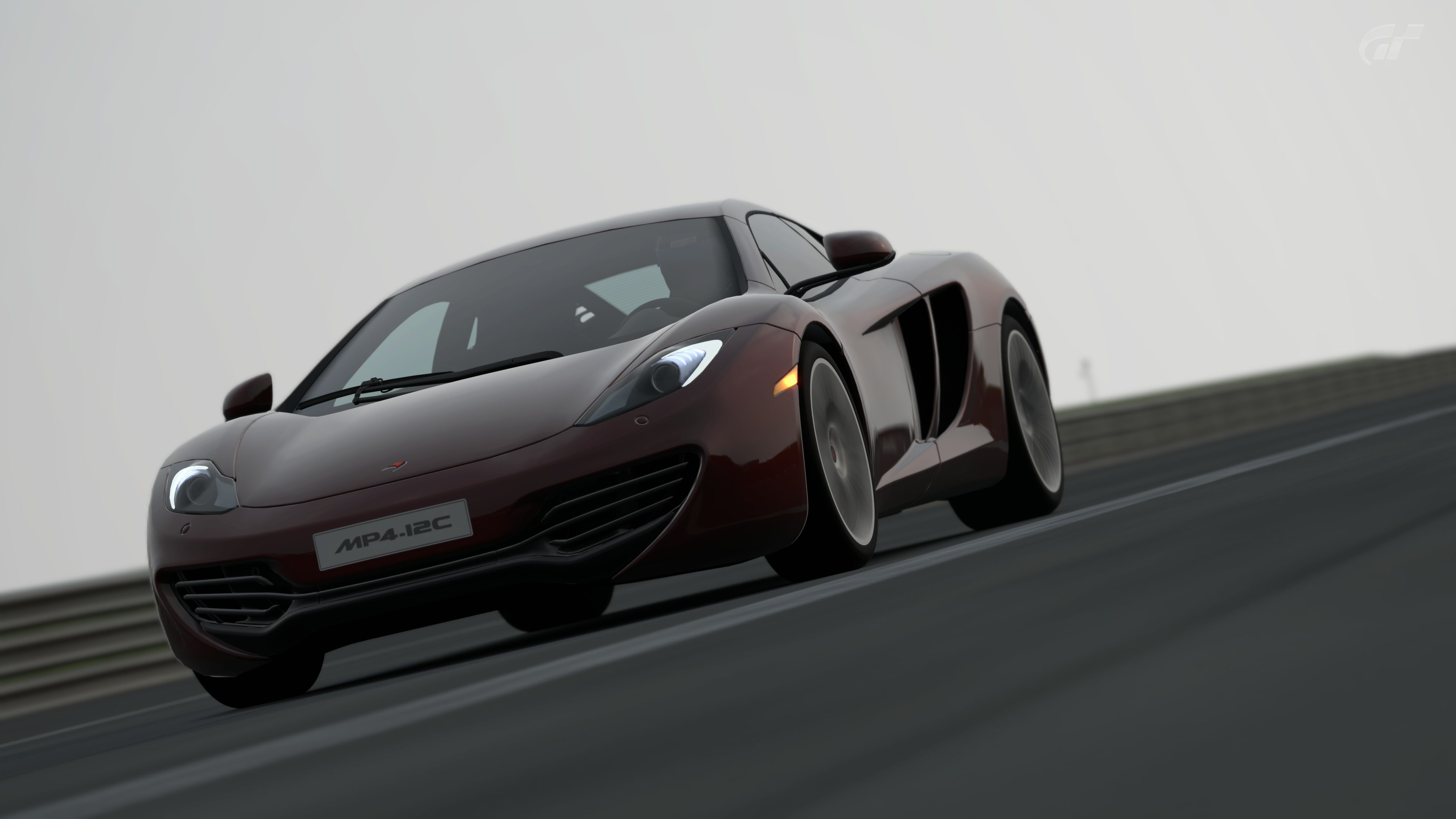 12C taking off from Silverstone - The Stowe Circuit.