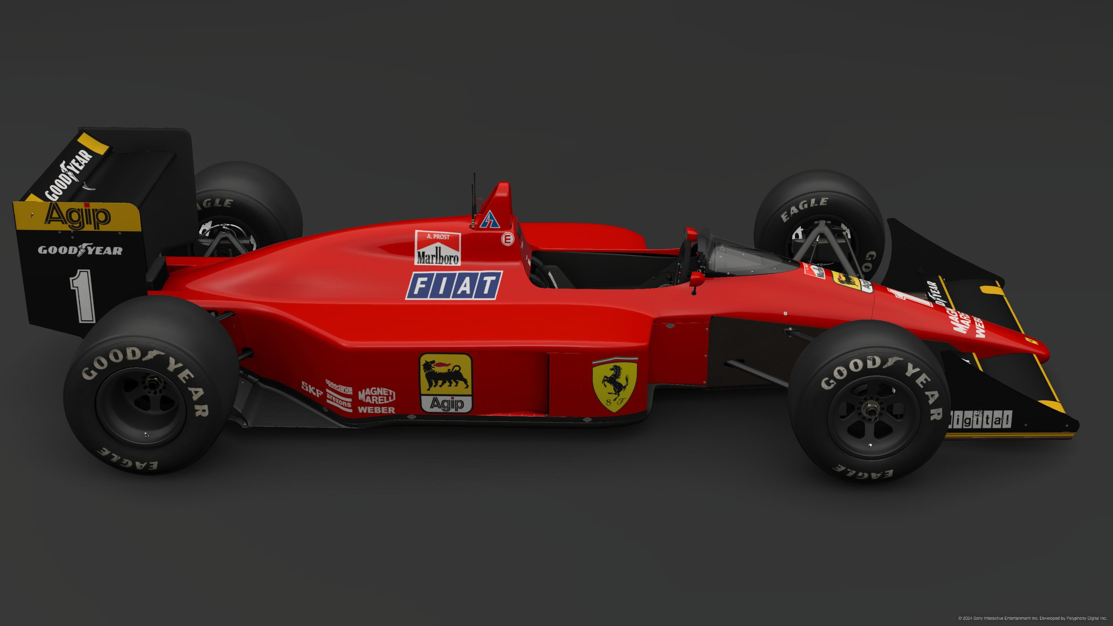 1990 Alain Prost Ferrari - Pic 2