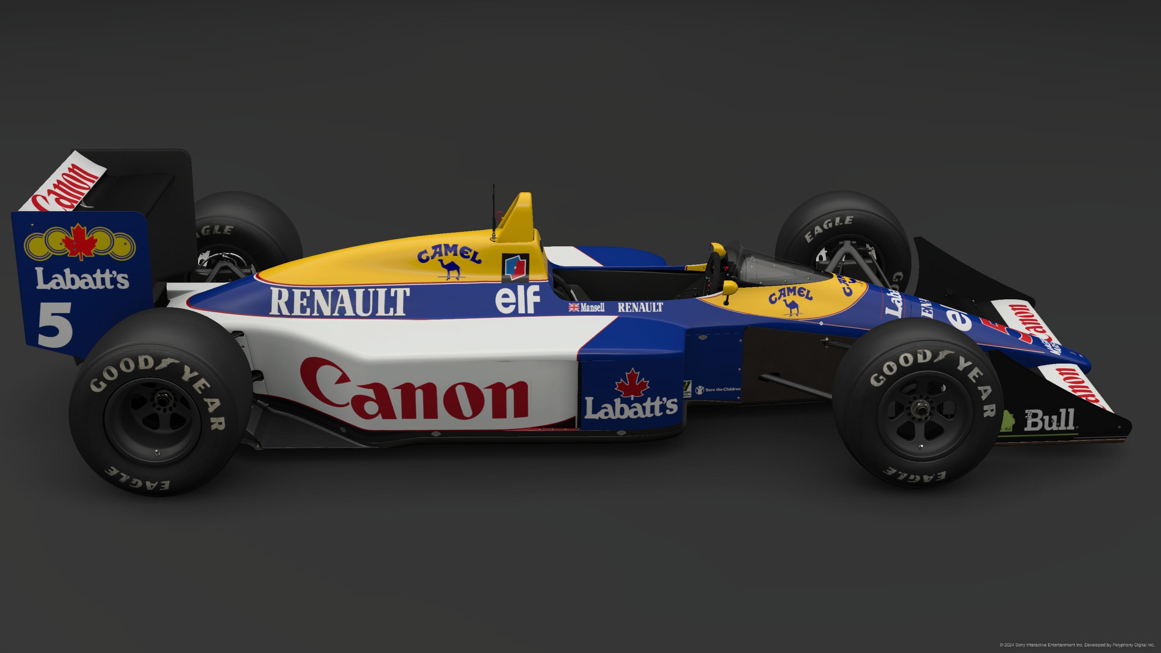 1992 Nigel Mansell Williams FW14B - Pic 2