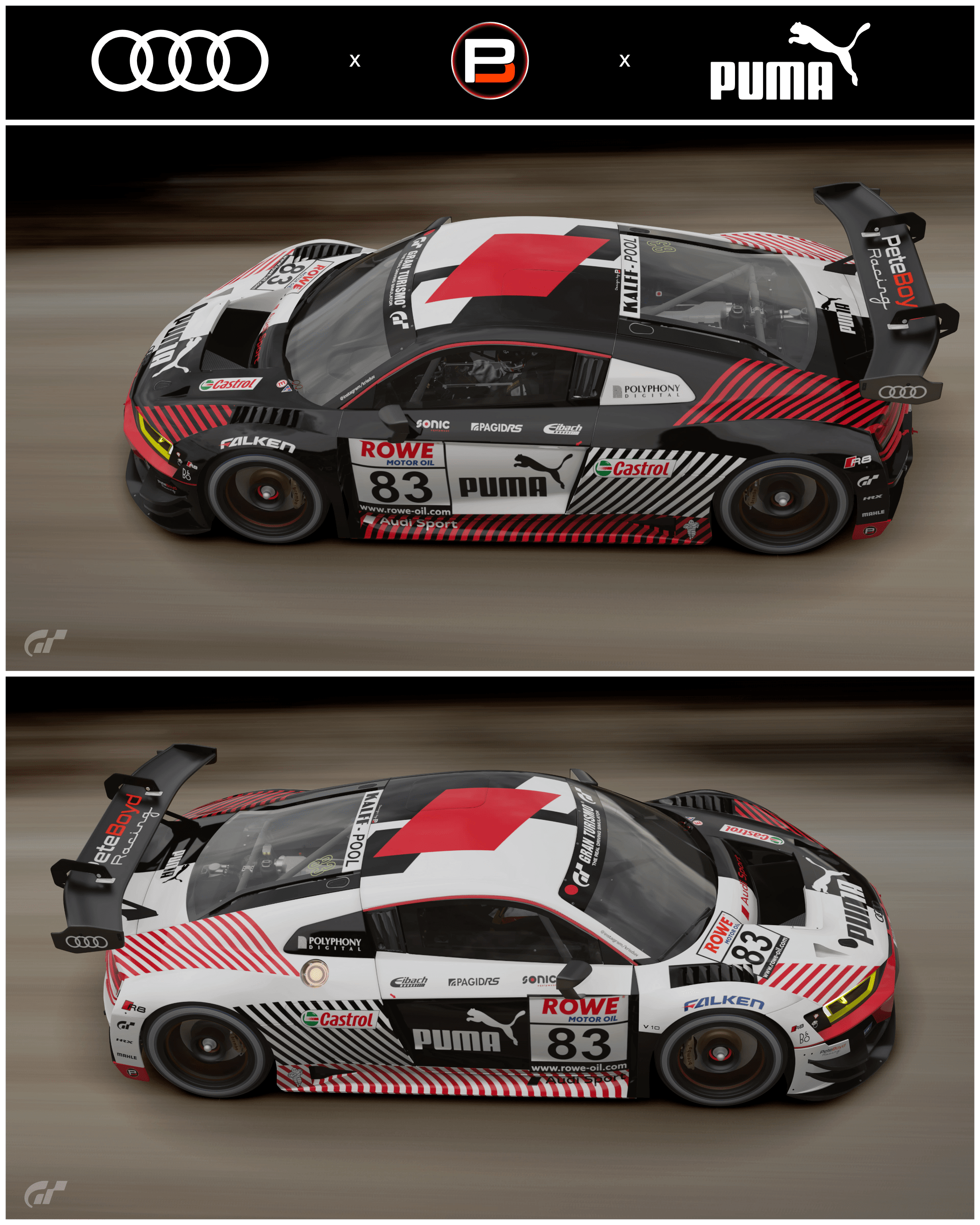 Puma 2025 motorsport audi