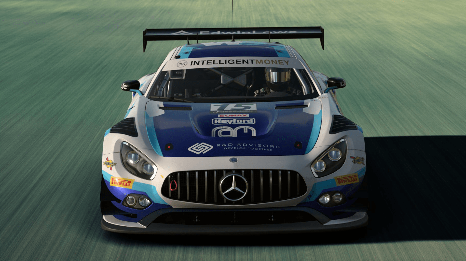 2022 British GT Ram Racing AMG GT3 #15