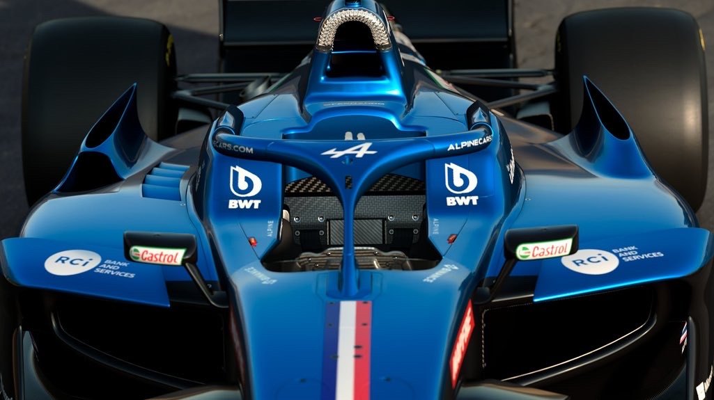 2022 BWT Alpine F1 Team A522 #14