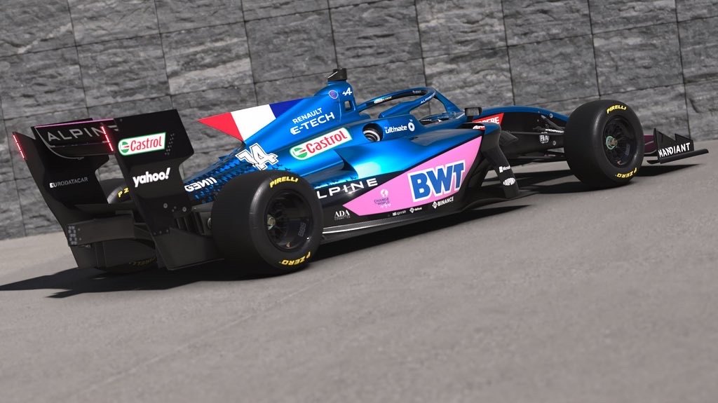 2022 BWT Alpine F1 Team A522 #14