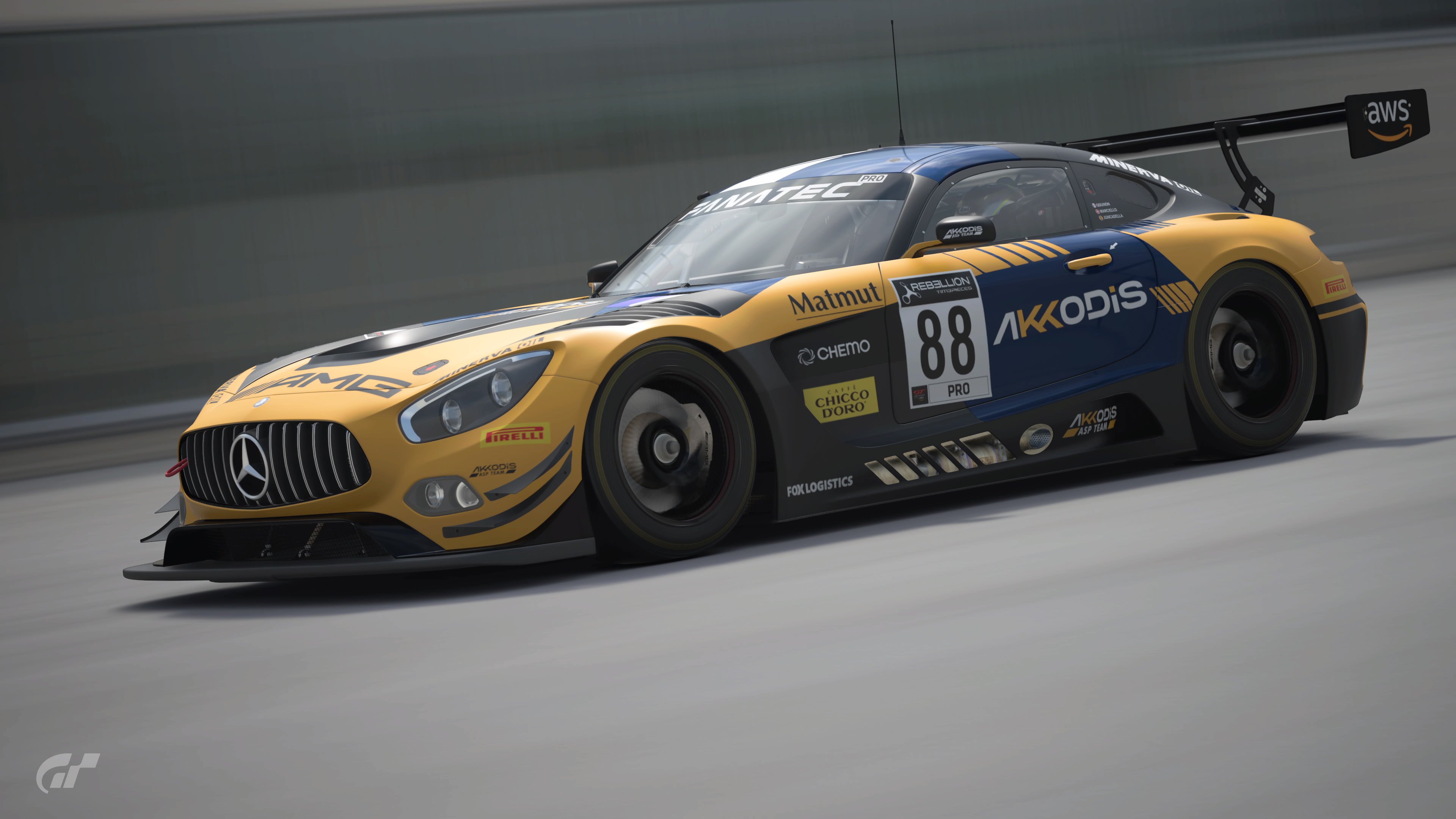 2022 GT World Challenge Endurance Akkodis ASP Team #88