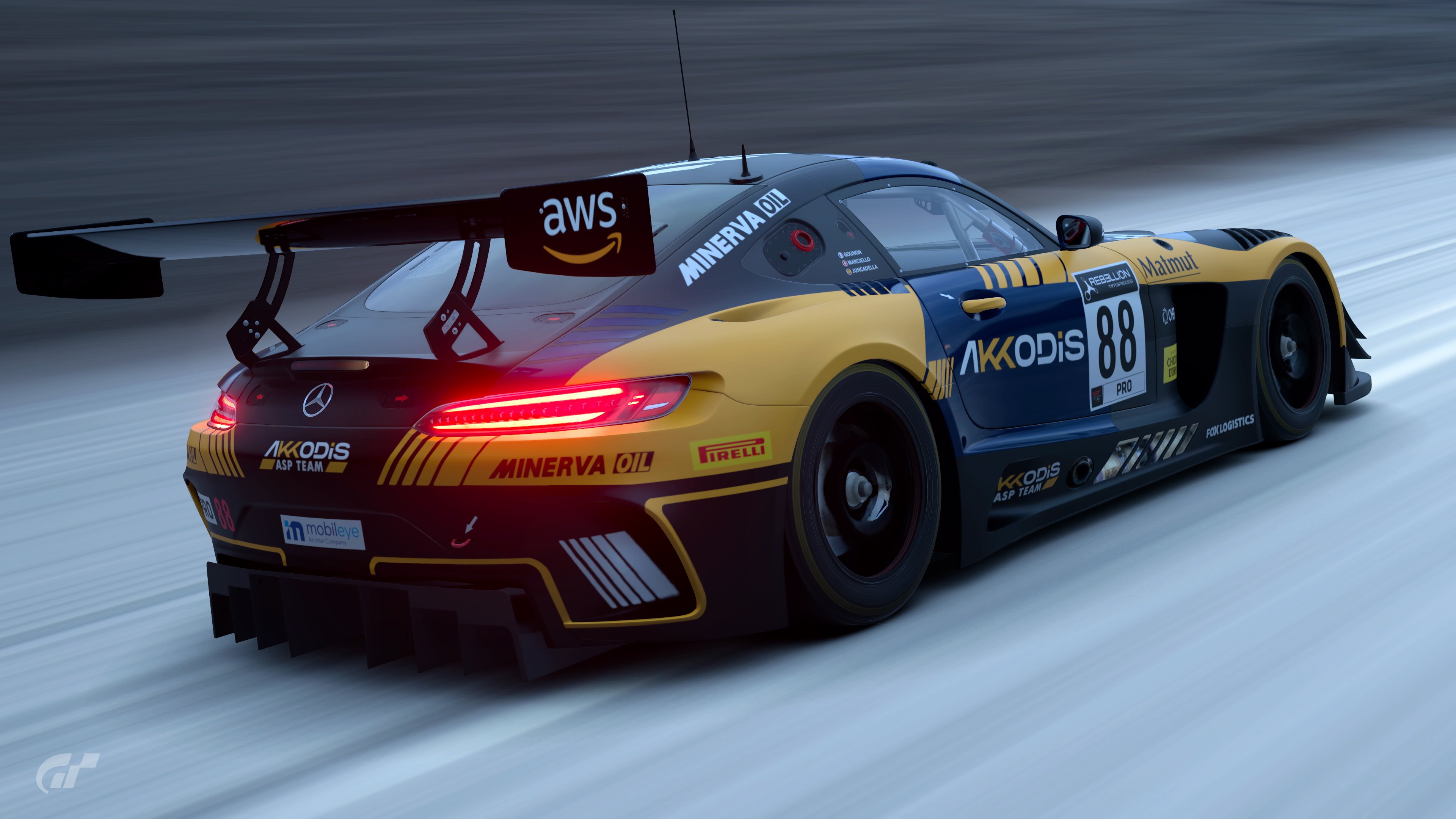 2022 GT World Challenge Endurance Akkodis ASP Team #88