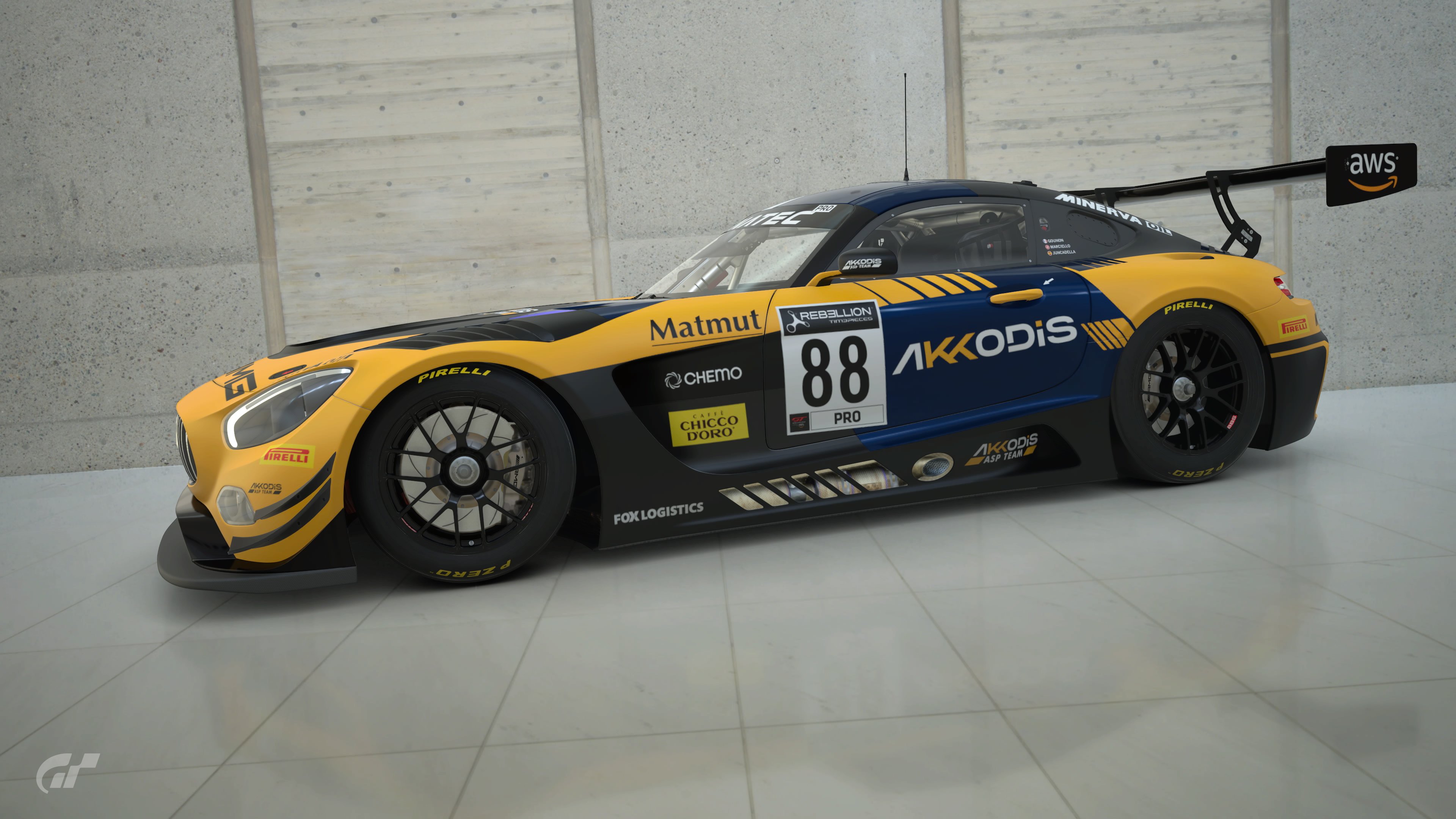 2022 GT World Challenge Endurance Akkodis ASP Team #88