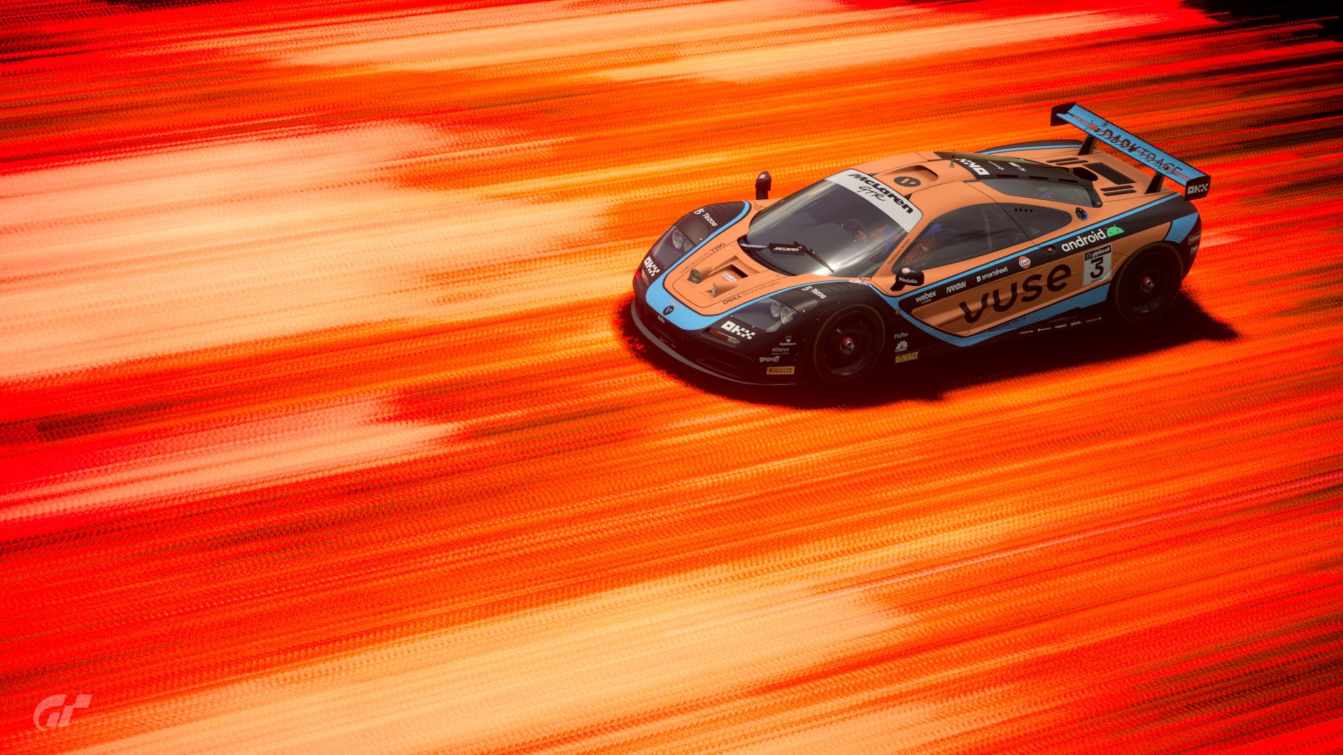 2022 McLaren F1 GTR MCL36 #3