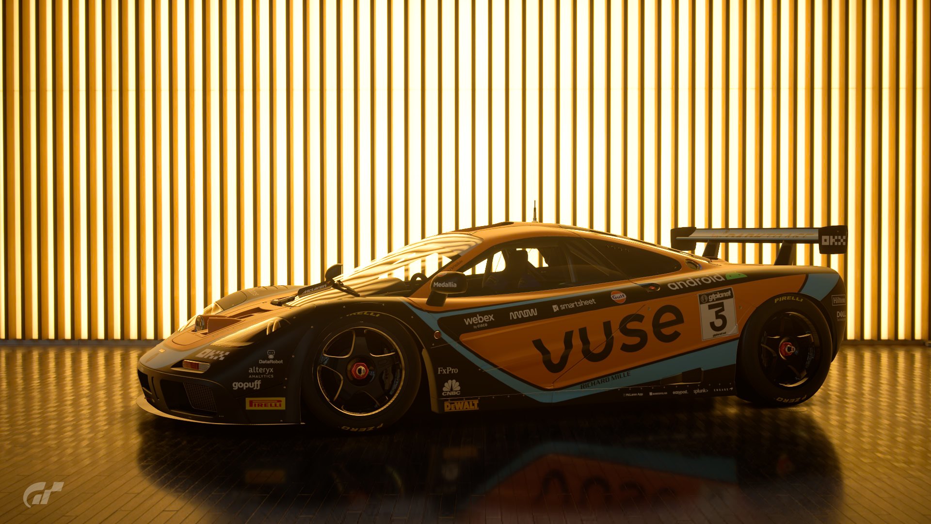 2022 McLaren F1 GTR MCL36 #3