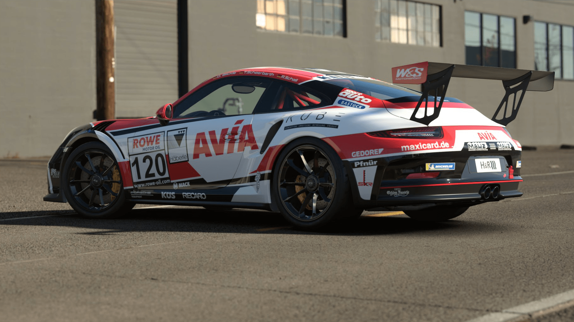 2022 NLS 911 GT3 W&S Motorsport #120