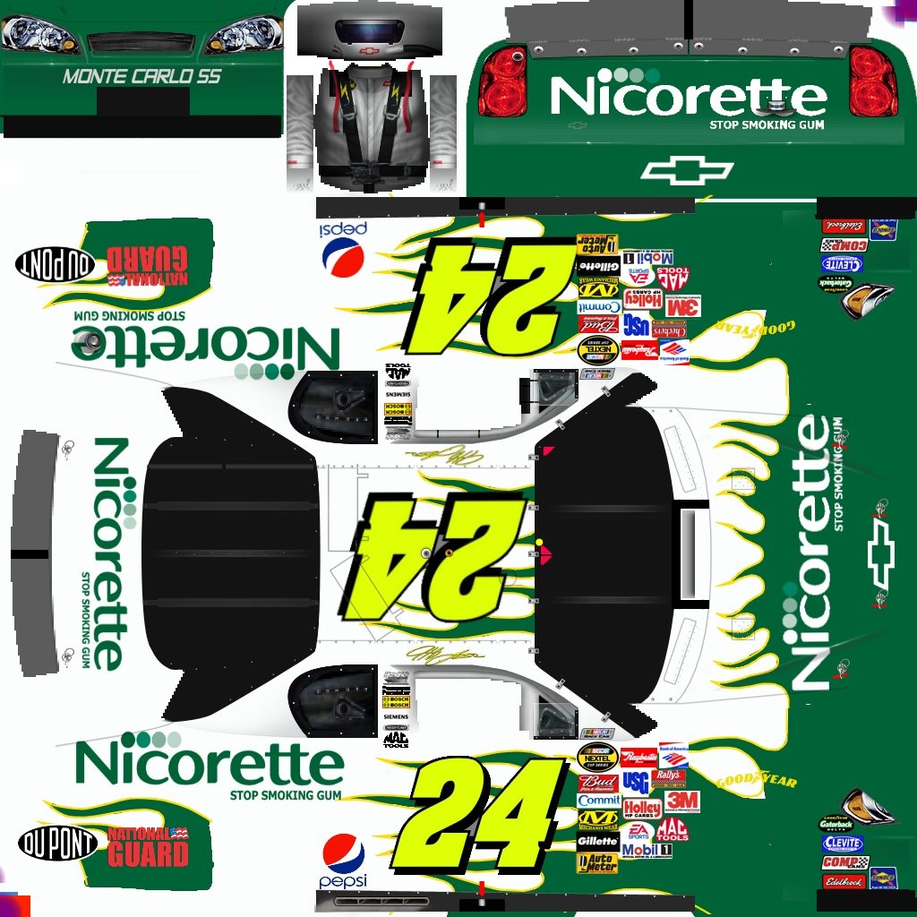 #24 Nicorette Reverse Chevy