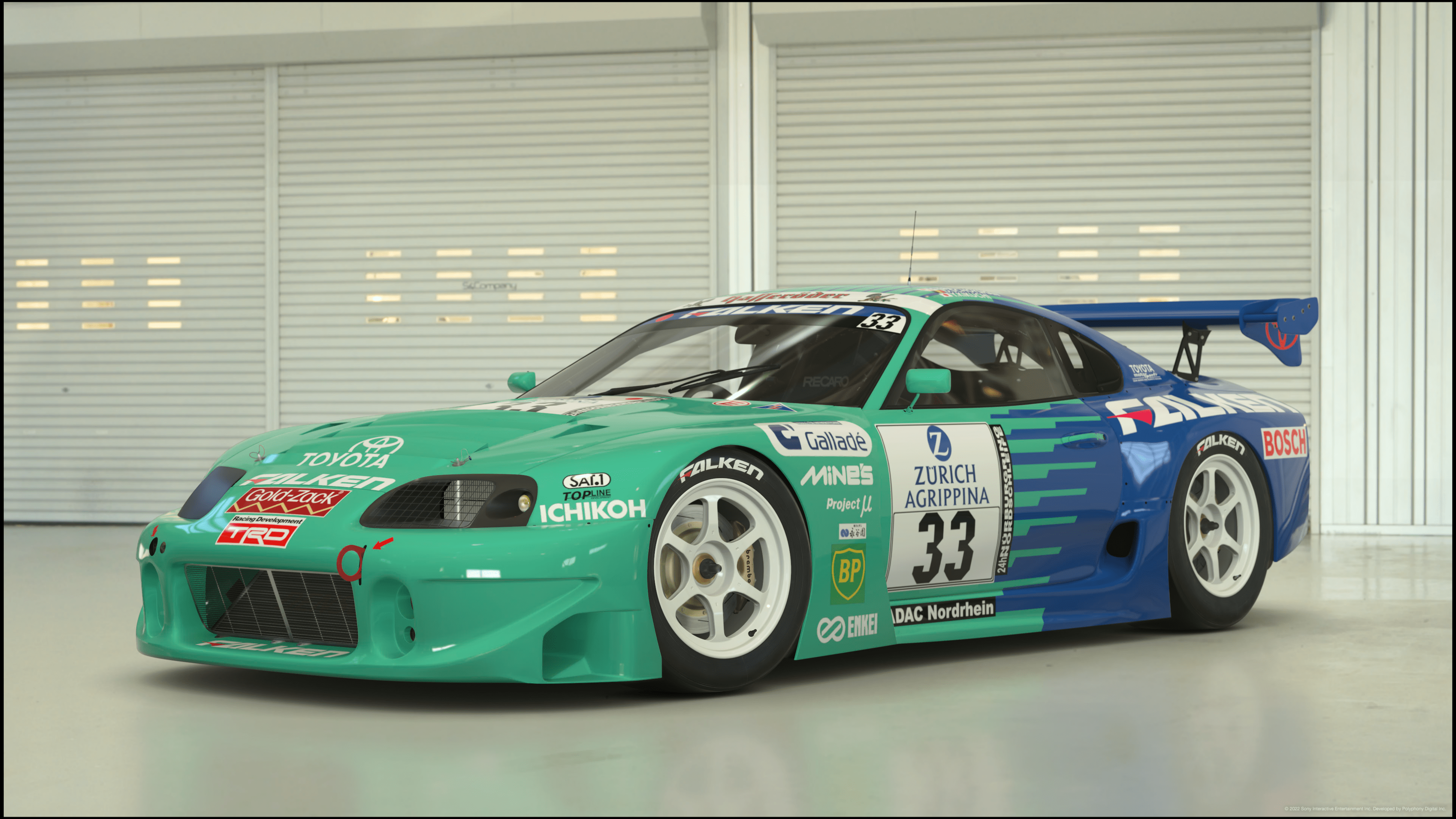 #33 Falken Supra - N24 '00