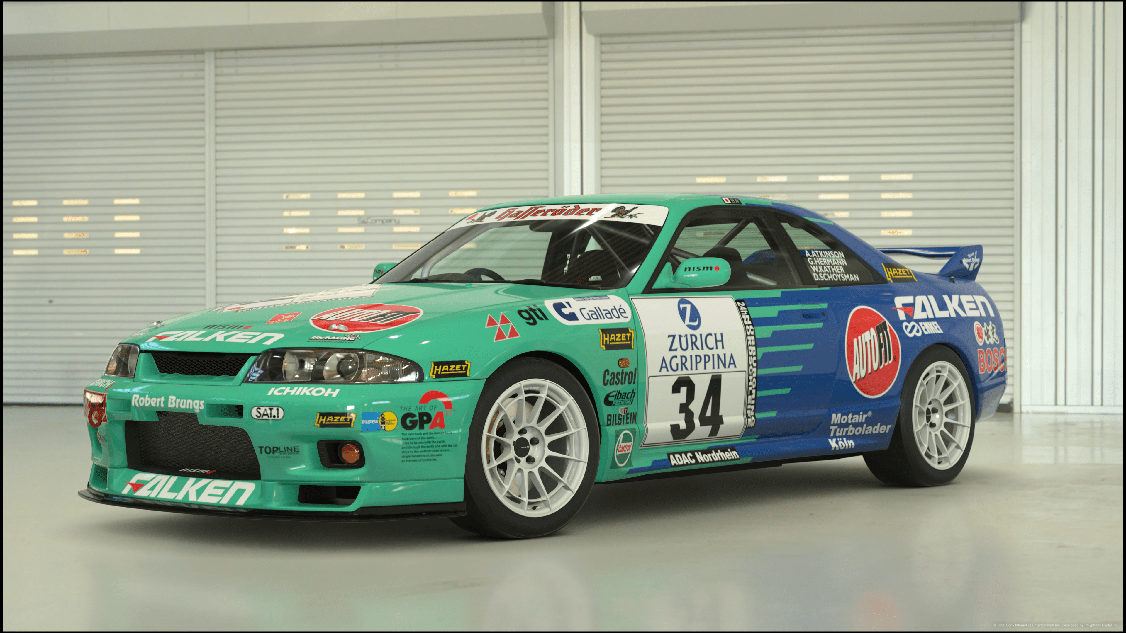 #34 Falken Skyline - N24 '00