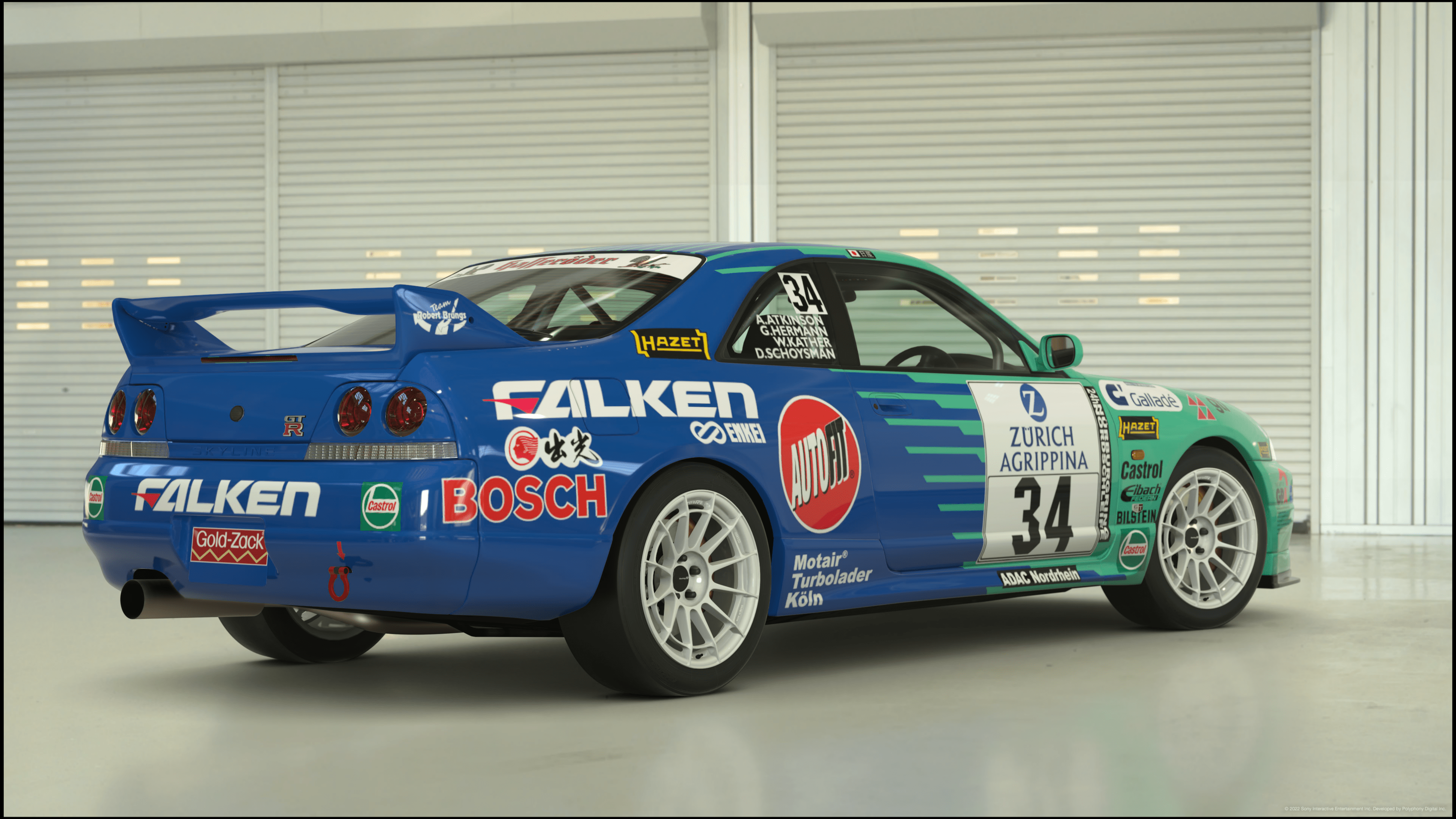 #34 Falken Skyline - N24 '00