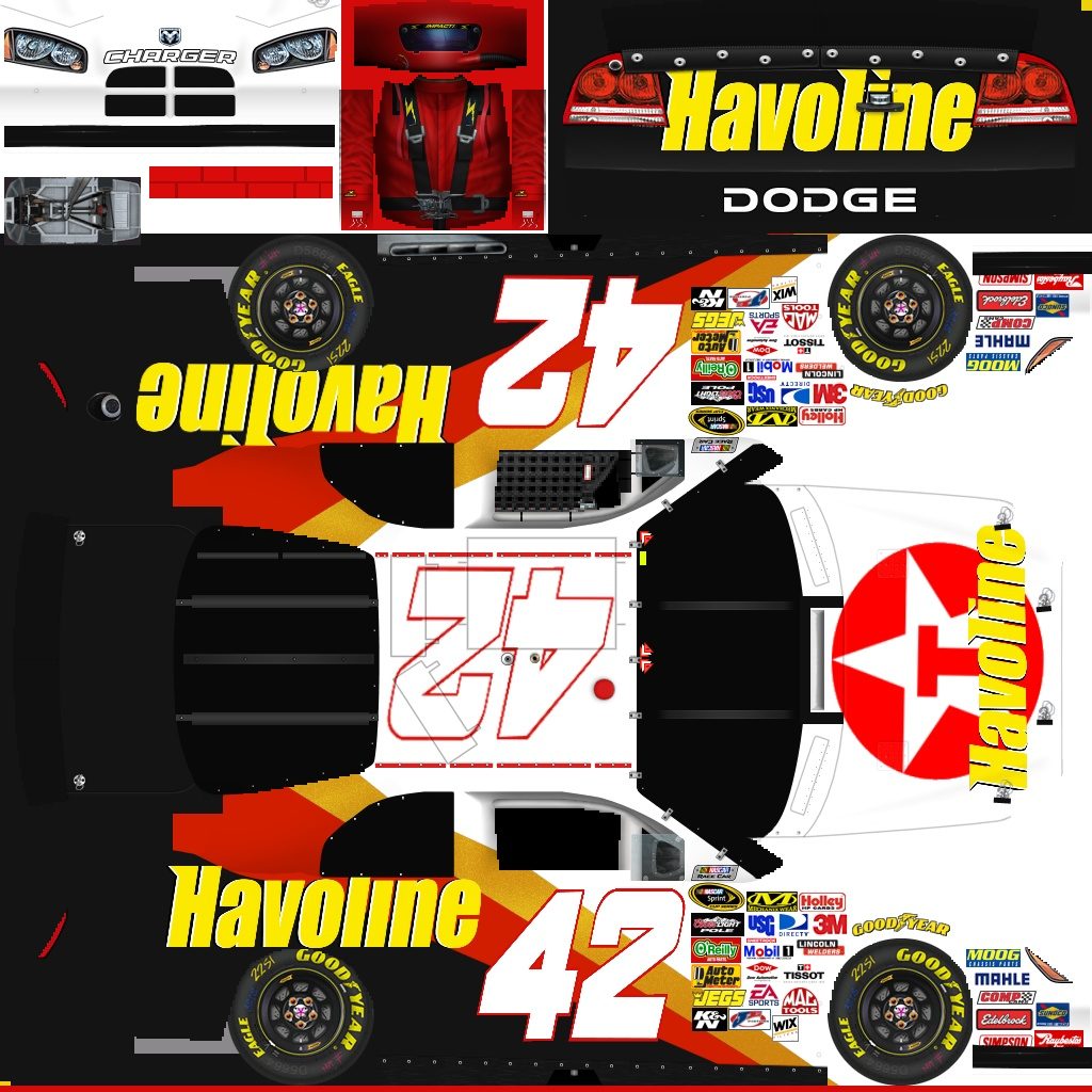 #42 Havoline Dodge