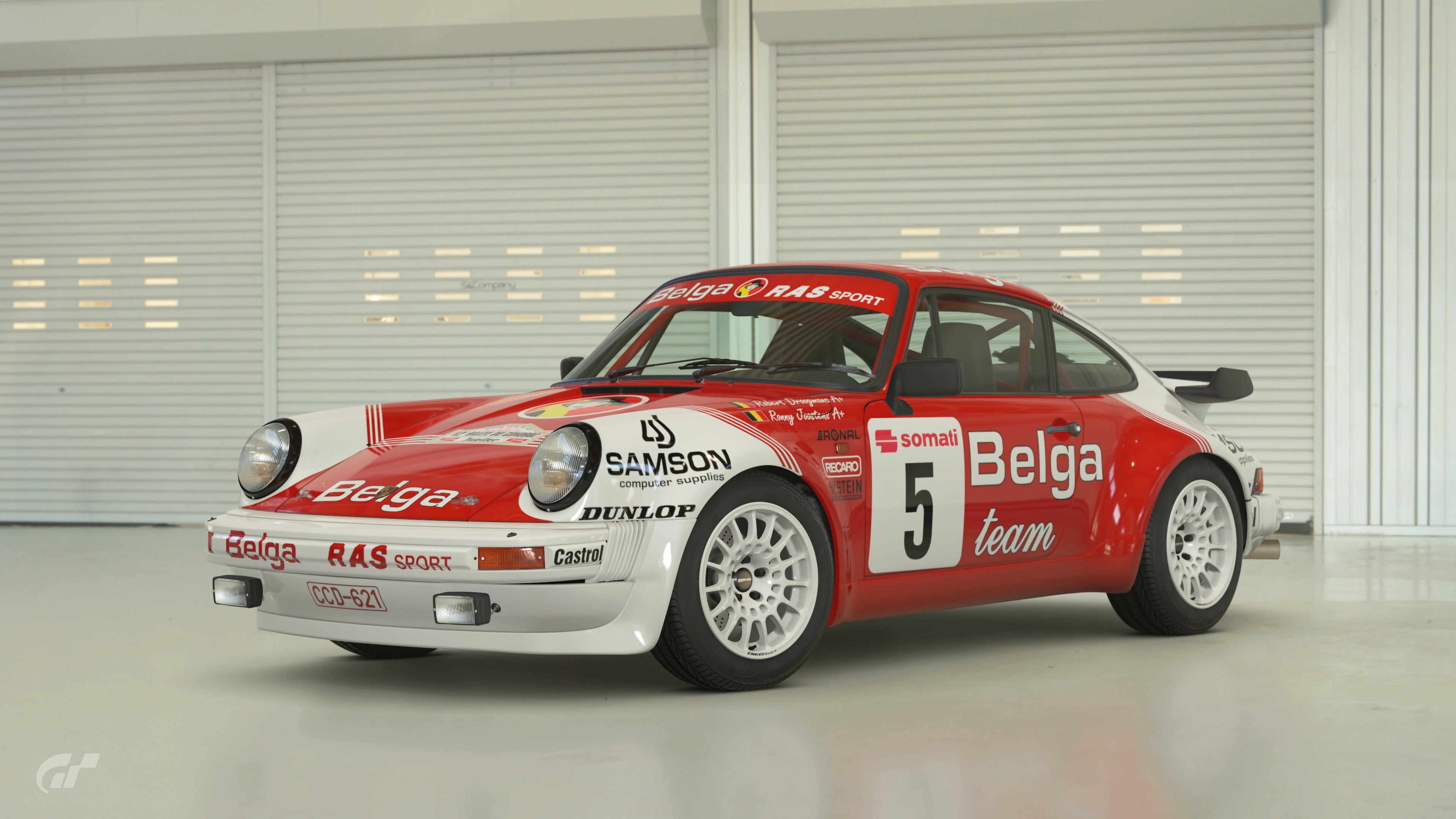 #5 Belga Porsche 930 - Rallye du Condroz '85